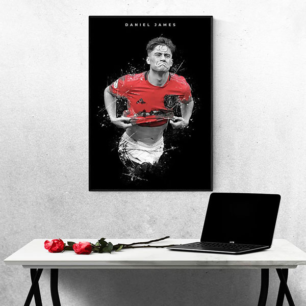 Tranh Treo Tường Cầu Thủ Bóng Đá Daniel James