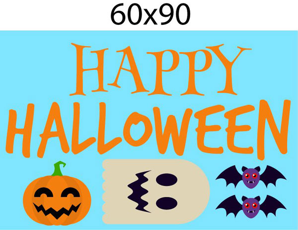 Decal Trang Trí Halloween Rùng Rợn