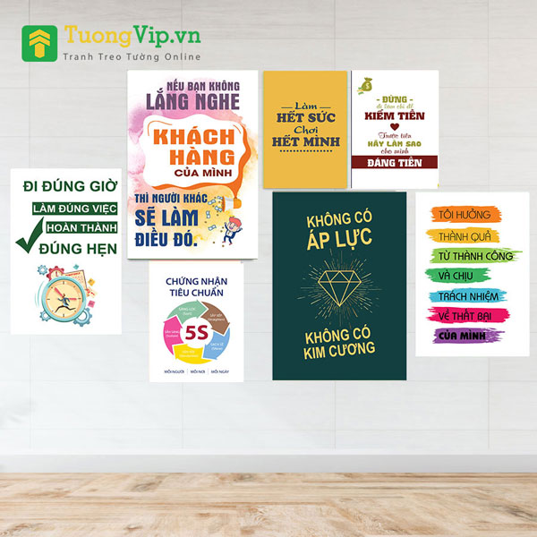 Combo Tranh Treo Tường Tạo Động Lực 46
