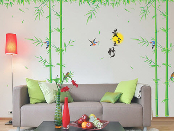 Decal Bụi Trúc To 2