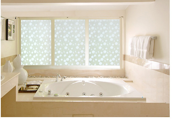 Decal Cuộn Kính Mờ Bồ Công Anh Trắng