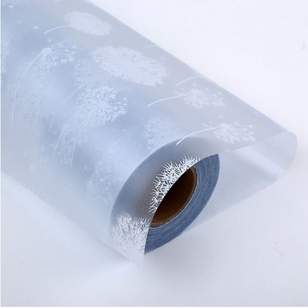 Decal Cuộn Kính Mờ Bồ Công Anh Trắng