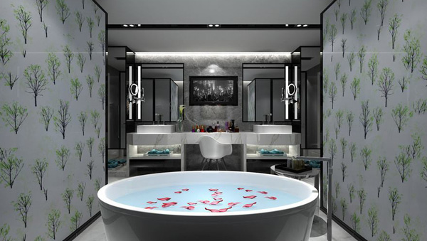 Decal Cuộn Kính Mờ Họa Tiết Cây Xanh