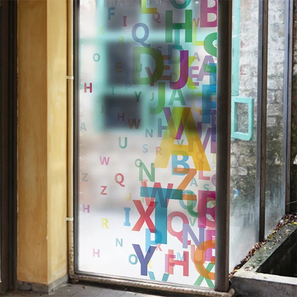 Decal Dán Kính Bảng Chữ Cái