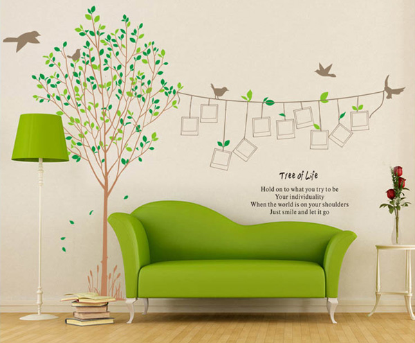 Decal Dán Tường Cây Photo 1