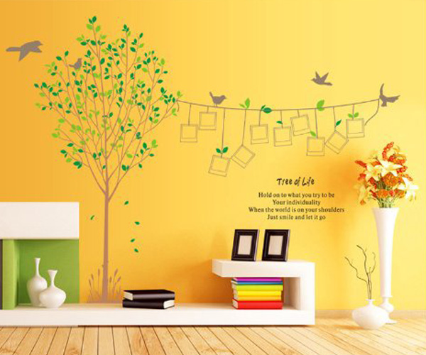 Decal Dán Tường Cây Photo 1