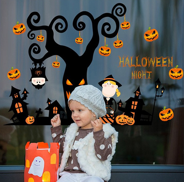 Decal Dán Tường Halloween 3