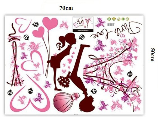 Decal Dán Tường Tình Nhân 9