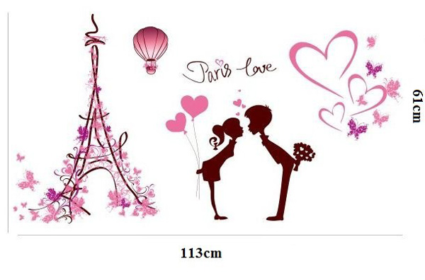 Decal Dán Tường Tình Nhân 9