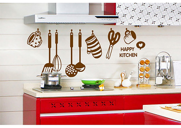 Decal Hình Dụng Cụ Làm Bếp 2