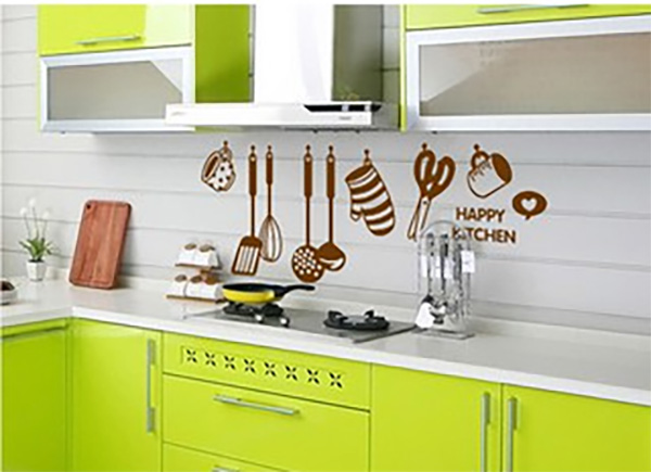 Decal Hình Dụng Cụ Làm Bếp 2