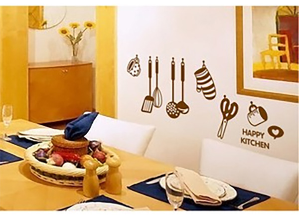 Decal Hình Dụng Cụ Làm Bếp 2