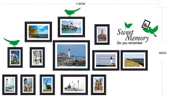 Decal Khung Ảnh Kèm Hình