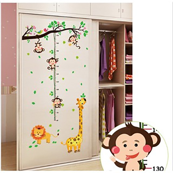 Decal Thước Đo Hươu Cao Cổ Và Các Ban