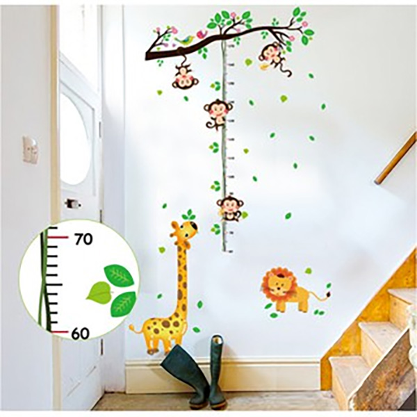 Decal Thước Đo Hươu Cao Cổ Và Các Ban