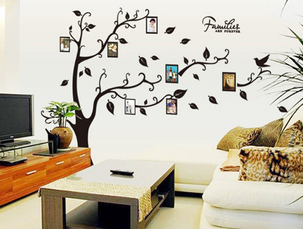 Decal Trang Trí Cây Photo Families Are Forever