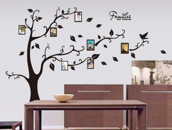 Decal Trang Trí Cây Photo Families Are Forever