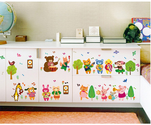 Decal Trang Trí Dàn Hợp Ca Đáng Yêu