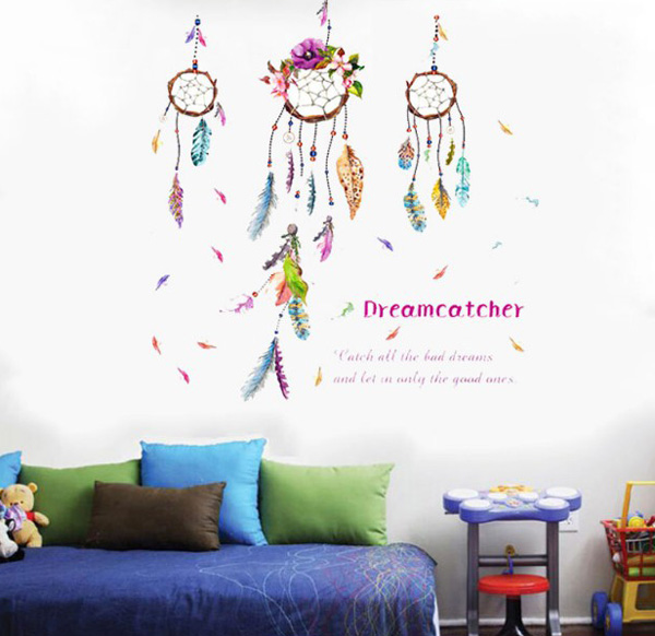 Decal Trang Trí Dream Catcher Sắc Màu