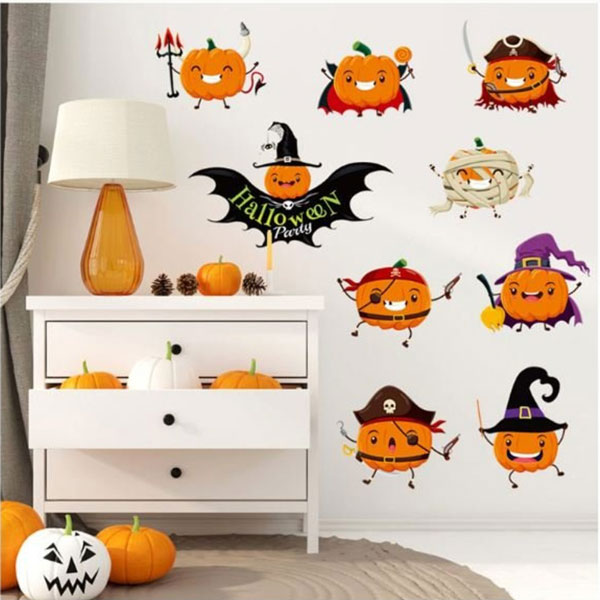 Decal Dán Tường Halloween 8