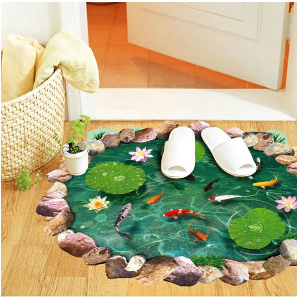 Decal Trang Trí Hồ Cá 3D