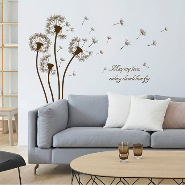 Decal Trang Trí Hoa Bồ Công Anh