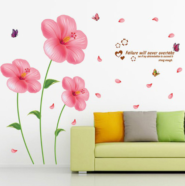 Decal Trang Trí Hoa Hồng