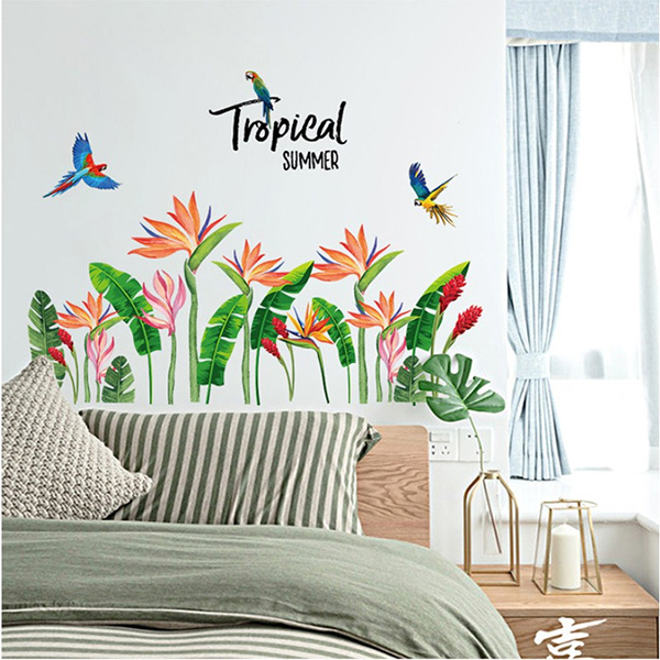 Decal Trang Trí Hoa Thiên Điểu