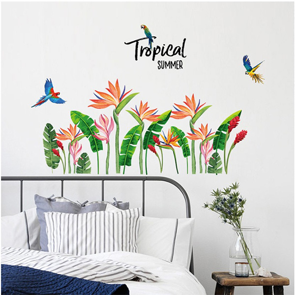 Decal Trang Trí Hoa Thiên Điểu