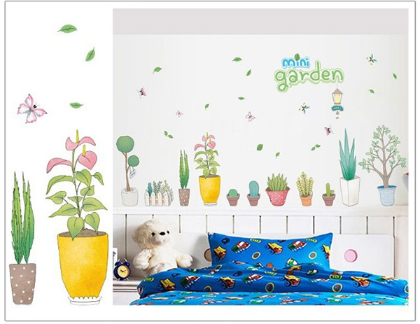 Decal Trang Trí Khu Vườn Xanh