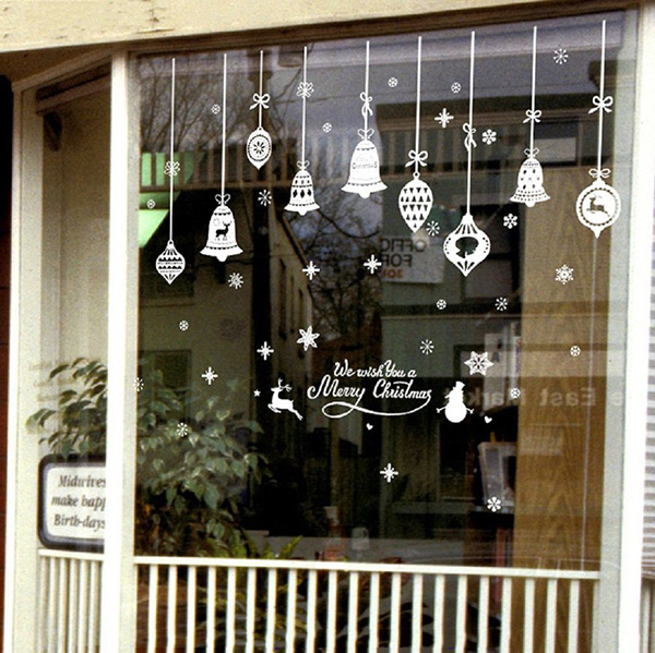 Decal Trang Trí Noel Dây Treo We Wish You A Merry Christmas
