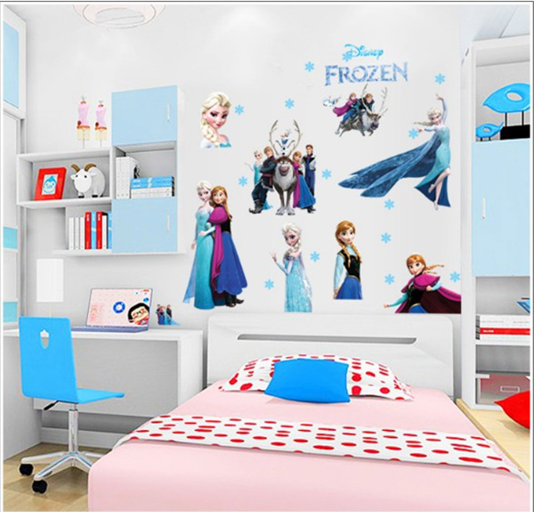 Decal Trang Trí Nữ Thần Băng Giá