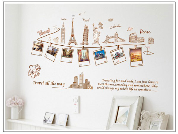 Decal Trang Trí Sưu Tầm Hình Ảnh Du Lịch
