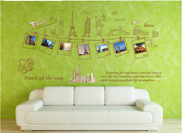 Decal Trang Trí Sưu Tầm Hình Ảnh Du Lịch