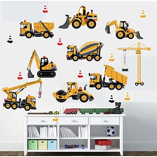 Decal Trang Trí Xe Giao Thông Vàng