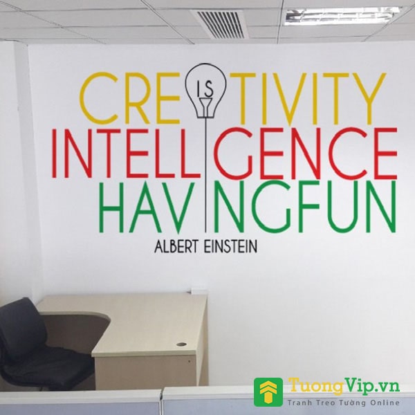 decal văn phòng cretivity