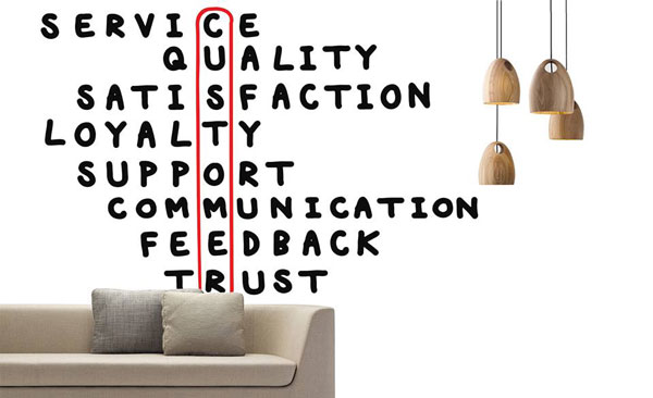 Decal Văn Phòng Customer Service 1
