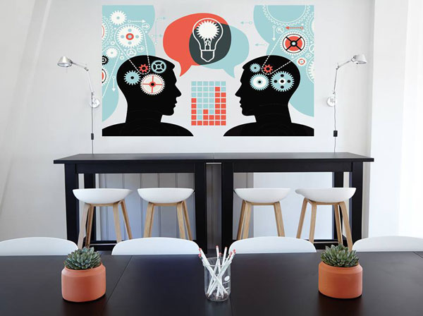 Decal Văn Phòng Khơi Nguồn Ý Tưởng