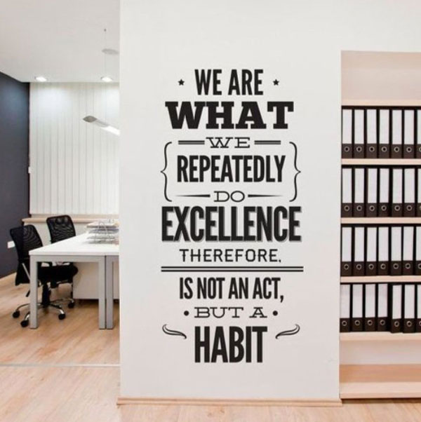 Decal Văn Phòng We Are What