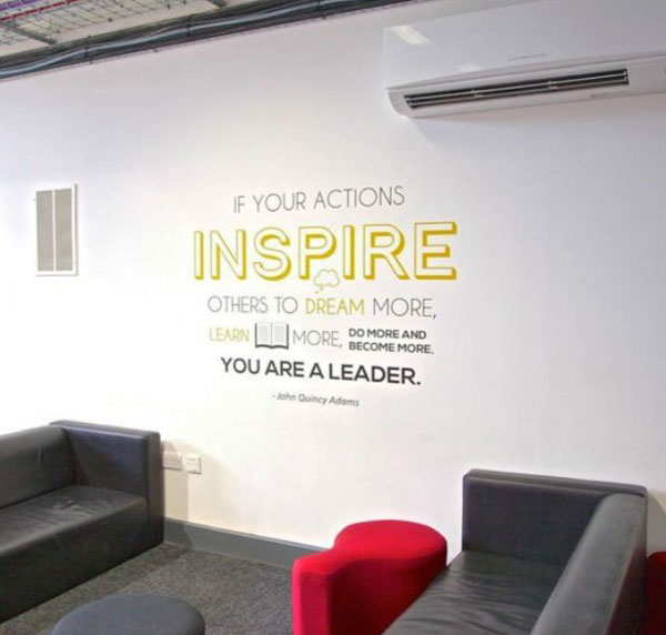 Decal Văn Phòng Your Are A Leader 