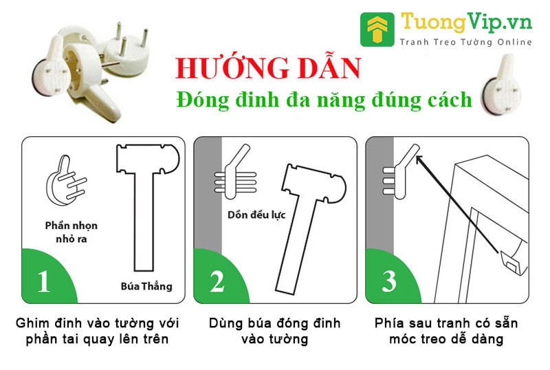 hướng dẫn sử dụng tranh tại Tường Vip