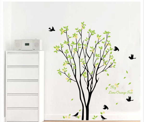 Decal Trang Trí Cây Xanh 2