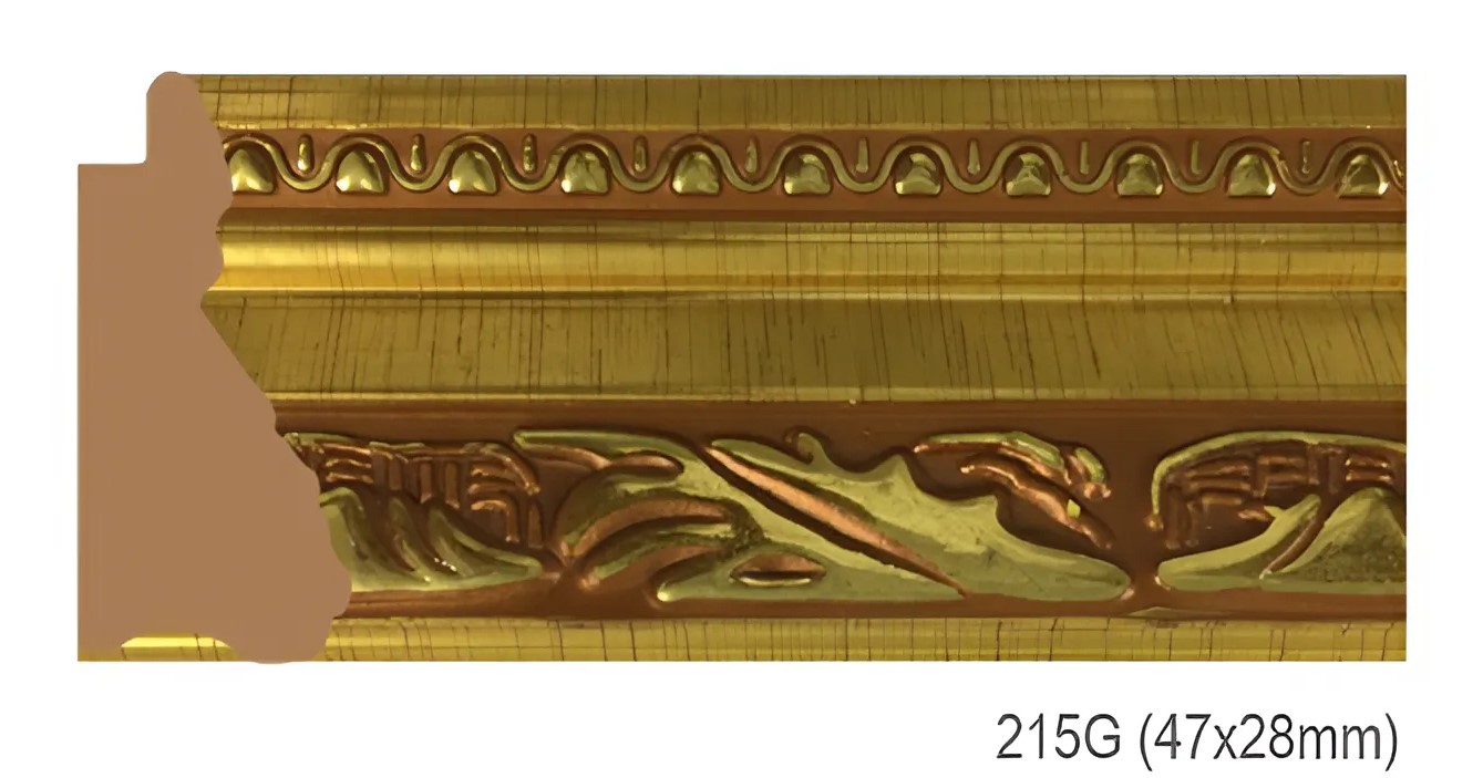 Phào - Nẹp Khung Tranh Hoa Văn Cổ Điển - 215G (47x28mm)