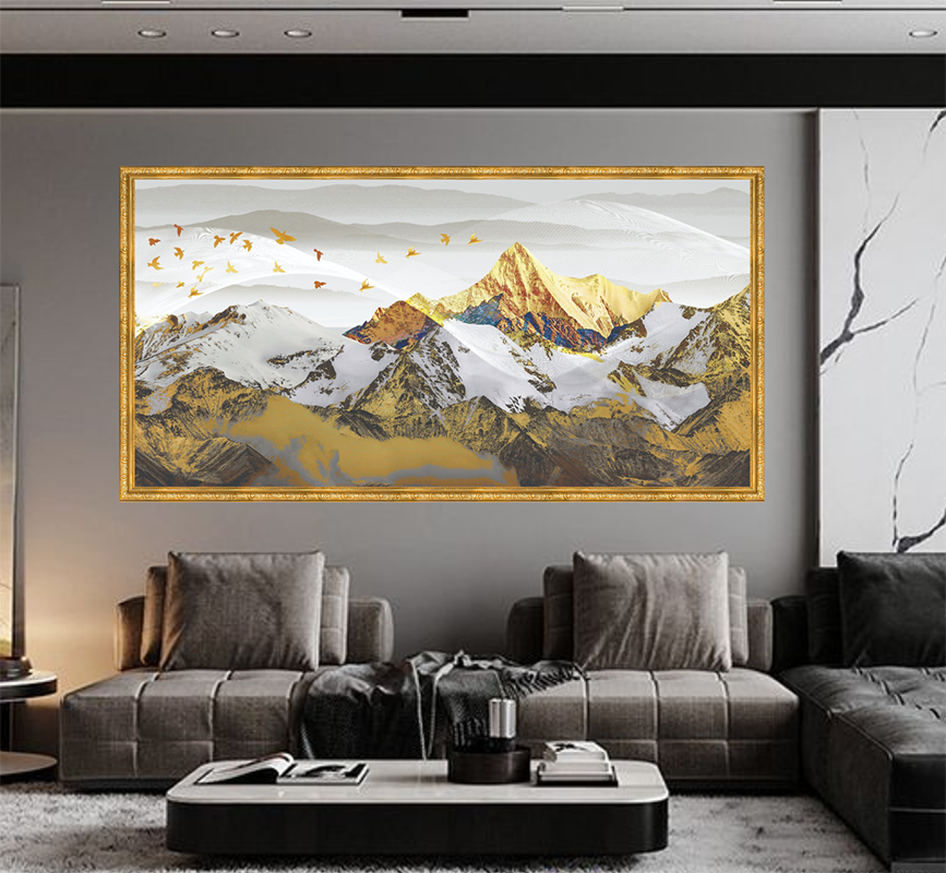 Tranh Canvas Phong Cảnh Đóng Khung Cao Cấp 03