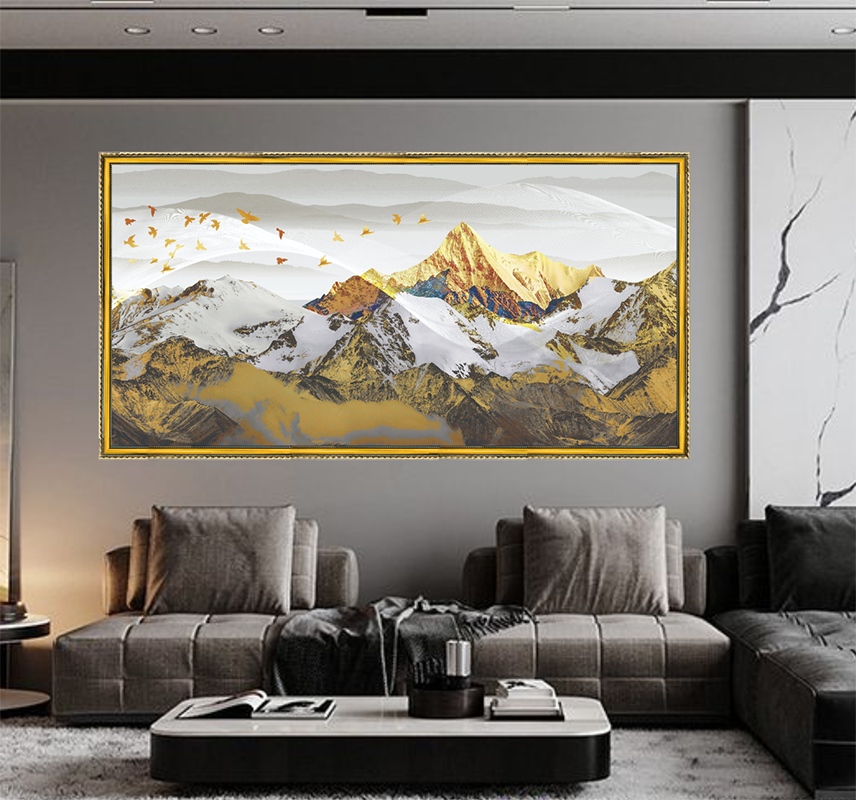 Tranh Canvas Phong Cảnh Đóng Khung Cao Cấp 03