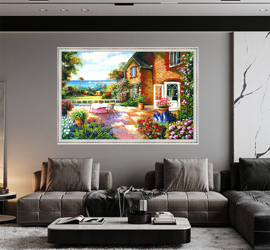 Tranh Canvas Phong Cảnh Đóng Khung Cao Cấp 04