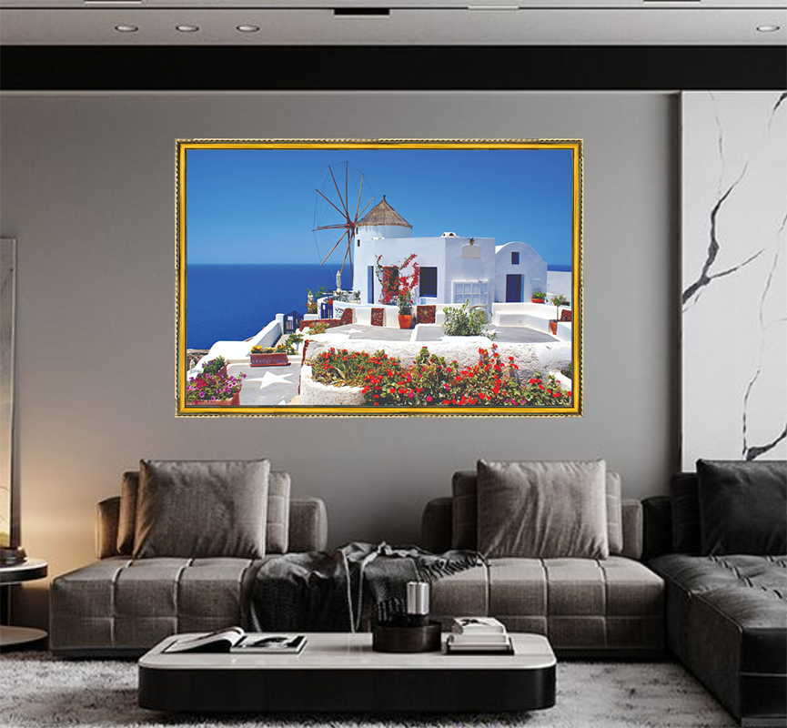 Tranh Canvas Phong Cảnh Đóng Khung Cao Cấp 05
