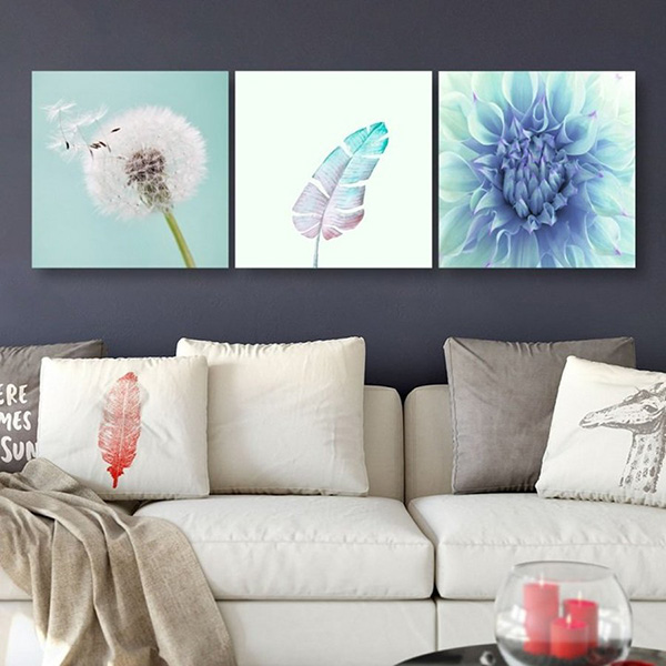 Tranh Canvas Treo Tường Lá Bồ Công Anh