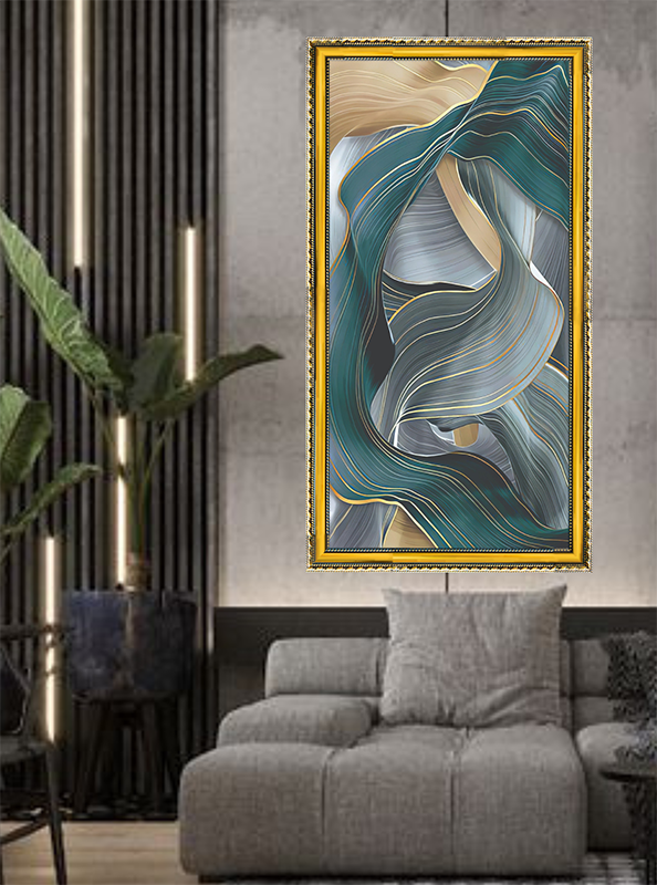 Tranh Canvas Trừu Tượng Đóng Khung Cao Cấp 07