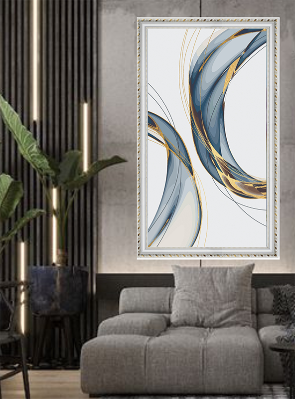 Tranh Canvas Trừu Tượng Đóng Khung Cao Cấp 09